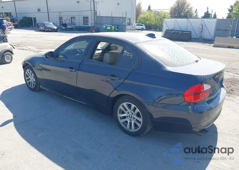 2006 BMW 325I z USA, uszkodzony, nr VIN WBAVB17586NK39571